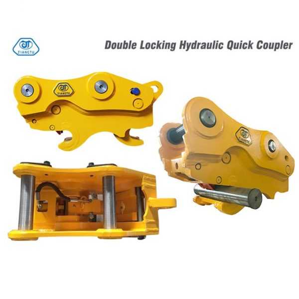 Double Locking Excavator Bucket Quick Coupler Jiangtu Attachments