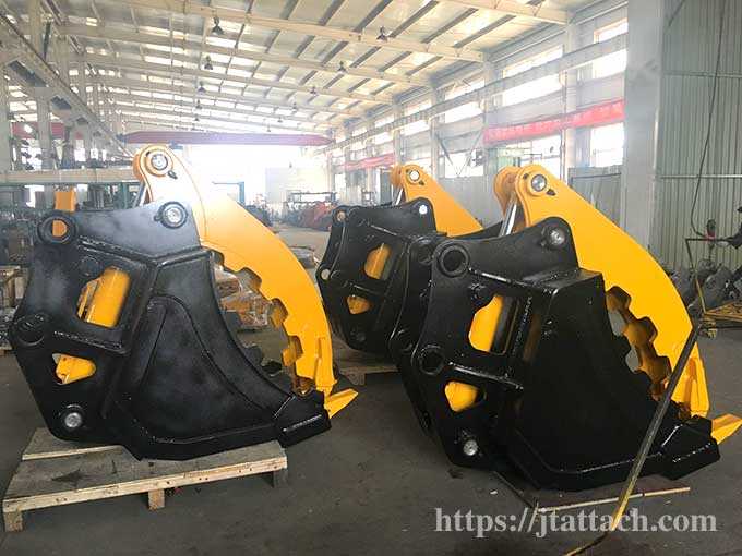 Construction-Machinery-Mini-Excavator-Hydraulic-Clamp-Grab-Rock-Bucket