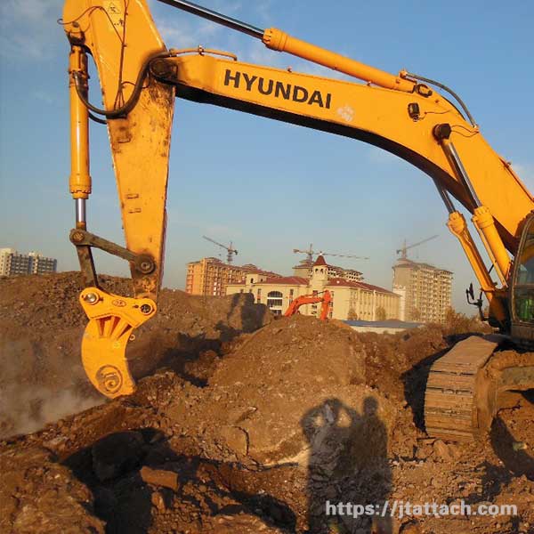 High-quality-excavator-ripper-bucket-for-HYUNDAI-JIANGTU-excavator-ripper-attachment