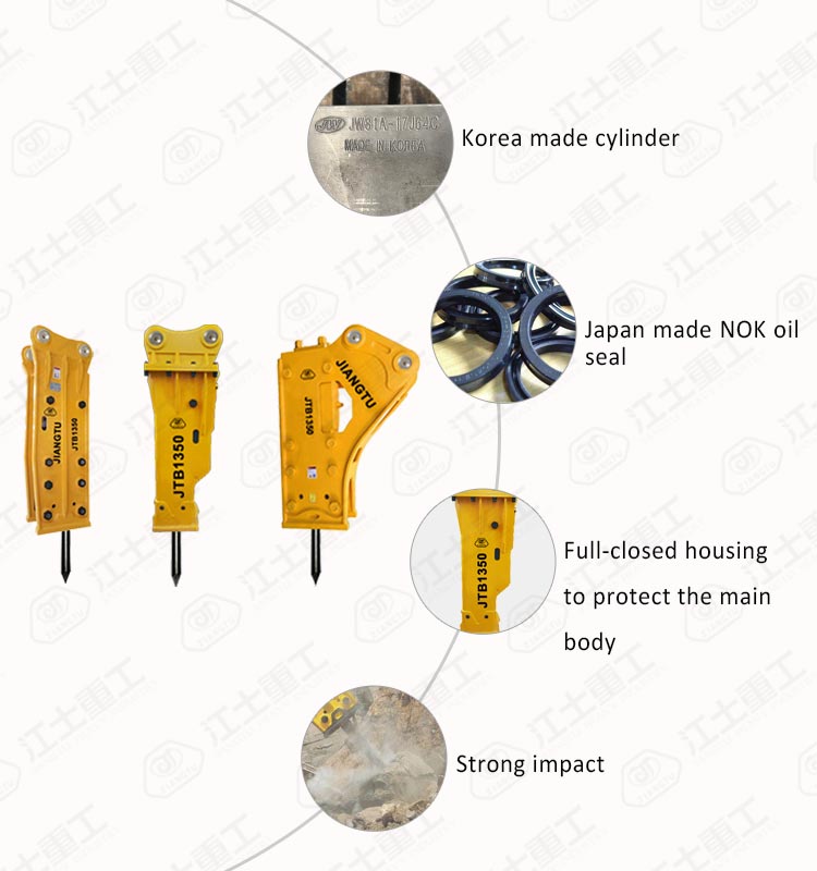 china-excavator-hammer-attachment-main-features