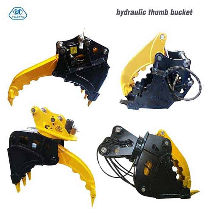 rock-excavator-hydraulic-bucket-with-thumb