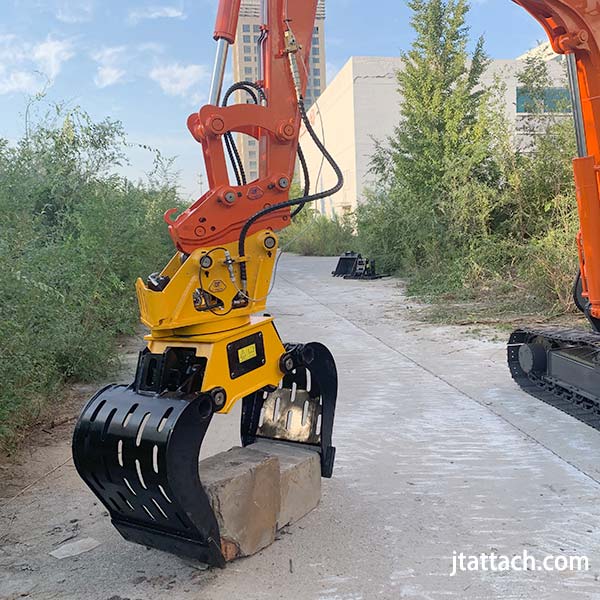 Rotating-demolition-&-sorting-grapple-for-excavator-JIANGTU-Attachments