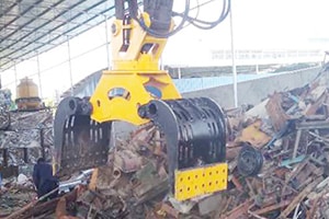 Rotating Demolition and Sorting Grapples for sale