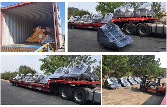 Shipment-of- JIANGTU-excavator-rock-bucket