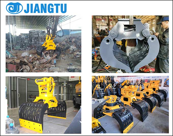 JIANGTU Demolition Grapple Has Become A New Star In Excavator