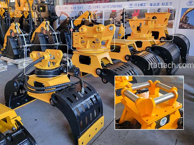rotating-grapple-for-excavator-can-match-the-quick-hitches-well