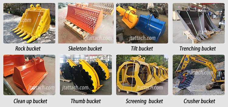 types-of-excavator-attachments-wixaro