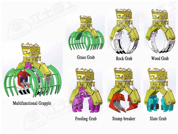 multifunctional-grapple-wood-rock-steel-grapples-for-excavators