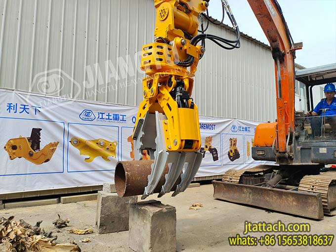 Compact (Mini) Excavator Attachments- Excavator Grapple - China