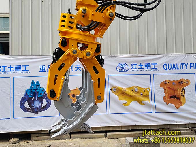 New-multifunction-small-mechanical-grapple-360-mini-excavator-manual-grab-attachments-for-sale