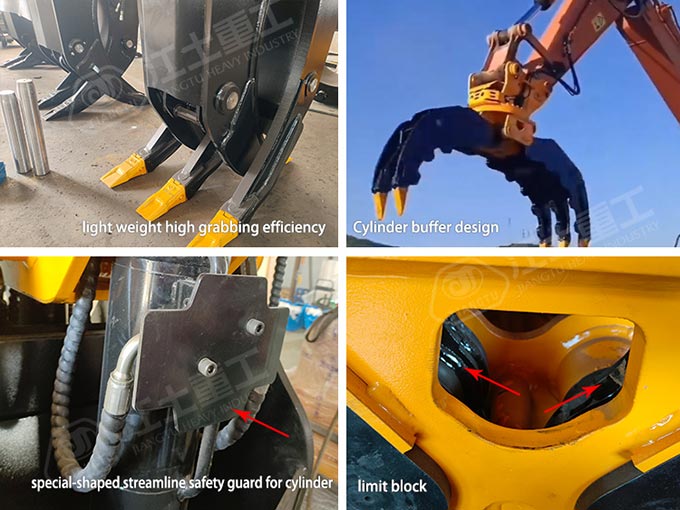 Excavator Attachments  Unlock Multitasking Power with YUFAN