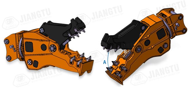 Drawing-Rotating-pulveriser-concrete-pulverizer-attachment-for-excavator