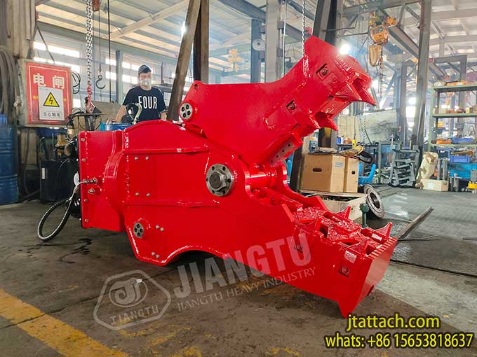 High-Efficiency-Hydraulic-Rotary-Concrete-Processor-excavator-pulverizer-attachment-for-sale