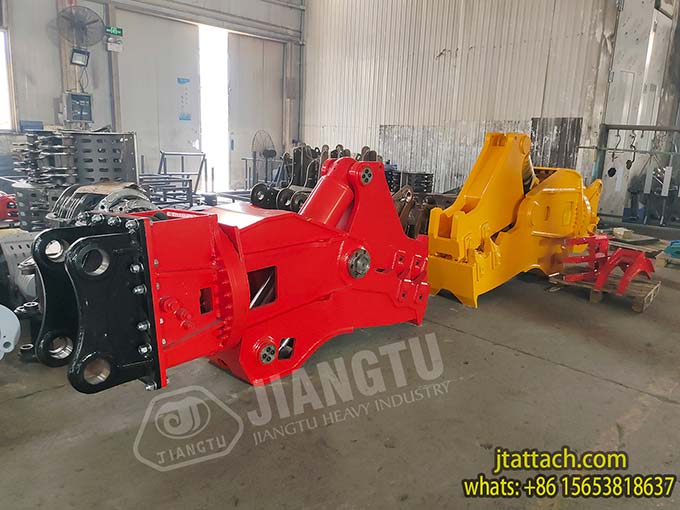 Wholesale10-40-Ton-Excavator-Rotating-Pulverizer-concrete-rock-pulverizer-excavator-attachment