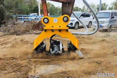 What is a hydraulic plate compactor for excavator?How does it work?How to choose?