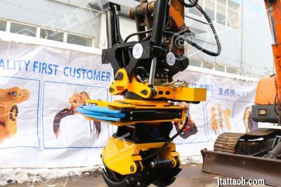 High quality excavator tilt rotator from China top leading quick hitch coupler factory JIANGTU