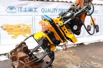 Customized Tiltrotator for excavators from China top leading quick hitch coupler factory JIANGTU
