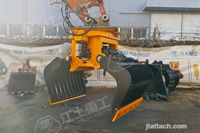 Handling and demolition grapples Hydraulic Rotating Demolition Grab Heavy Duty Work Grappler