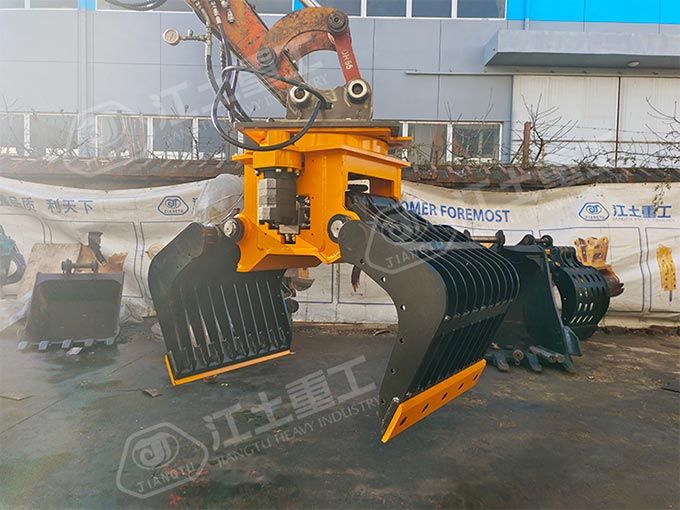 Hydraulic-Demolition-Machine-Excavator-Grapple-For-30ton-Excavator