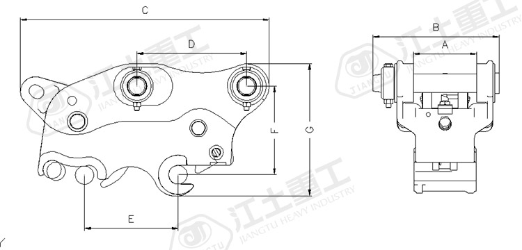 drawing-Triple-Lock-Excavator-Quick-Coupler-Hydraulic-Quick-Hitch-Coupler-for-Different-Tonnage